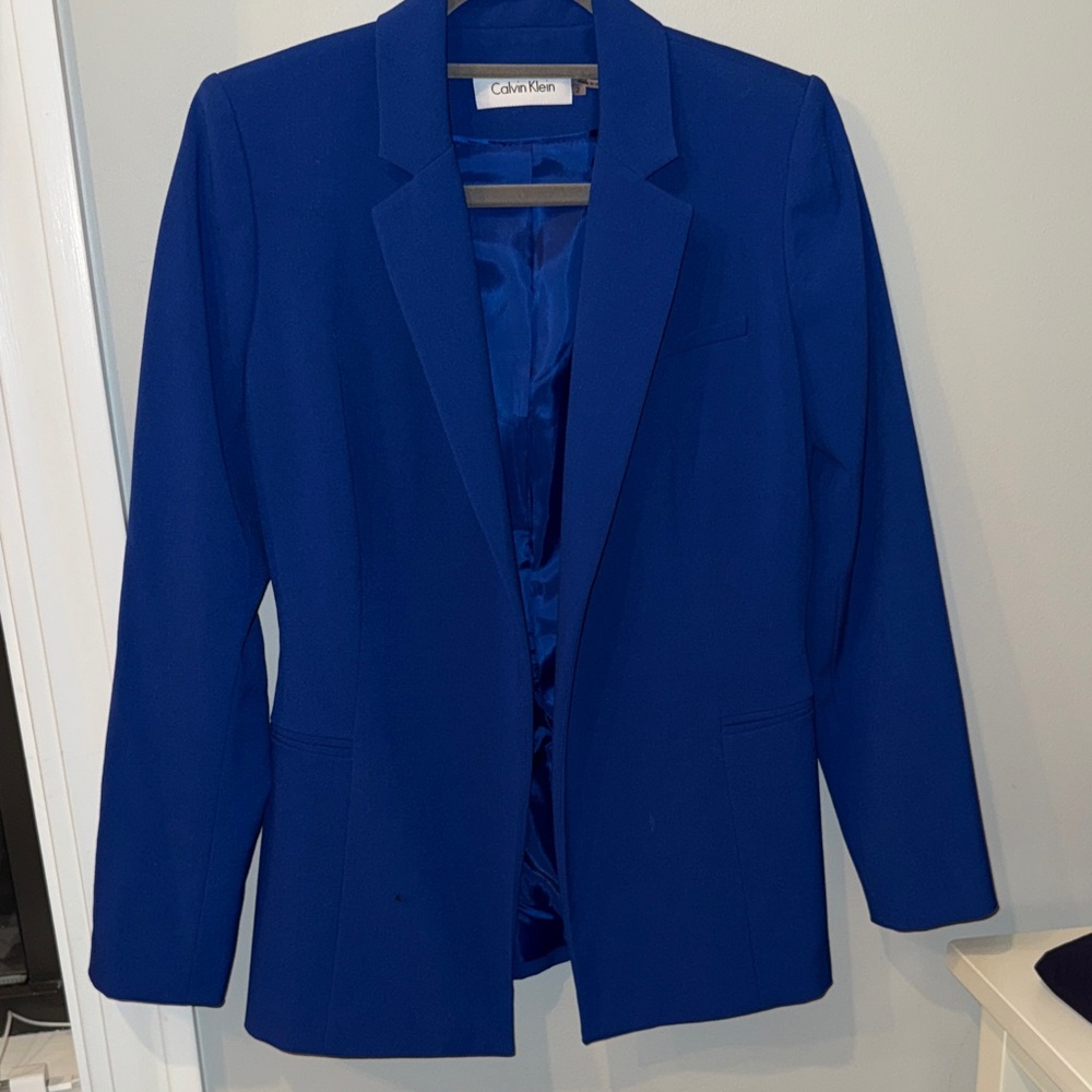 Calvin Klein Men's Vibrant Blue Sport Coat